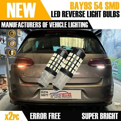 2x Golf MK7 GTD GTI R Reverse Bright White canbus Bulbs 54 SMD Error Free LED - Image 1 of 4
