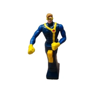 Figura Suelta Cíclope Héroes Marvel en Acción Maxx 2001 Taco Bell-Gira 1 Vía  Foto 1 de 4