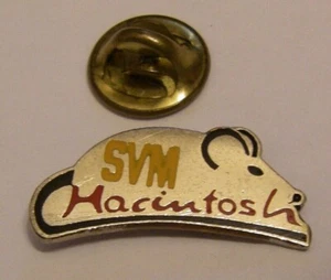 APPLE Computer SVM MACINTOSH MAGAZIN Vintage Pin Anstecker Mac MACINTOSH - Bild 1 von 2