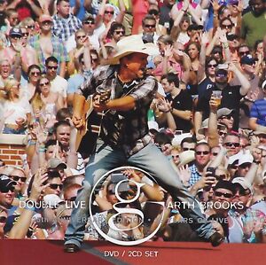 GARTH BROOKS (2 CD + DVD) DOUBLE LIVE 25th ANNIVERSARY EDITION ~ COUNTRY *NEW*