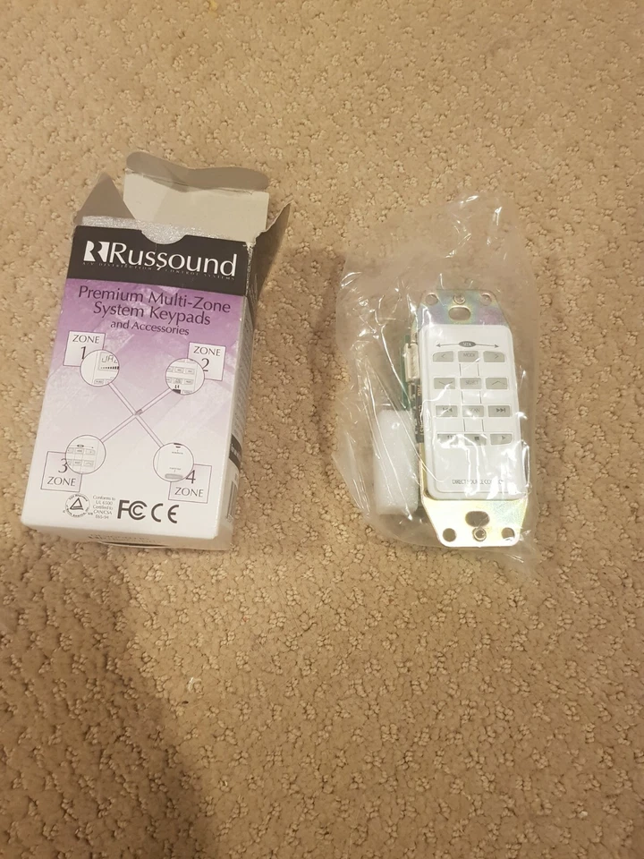 NUEVO Teclado Russound para DAN & DSC2 BLANCO Nuevo  Foto 1 de 1