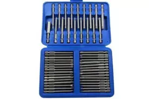 US Pro 50PC extra Lungo Set di Punte di Sicurezza B1374 - Picture 1 of 3