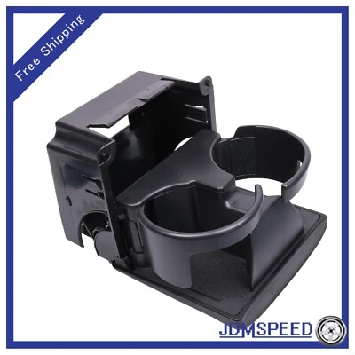 Rear Console Cup Holder Black For 2005-2009 Subaru Outback Legacy 66150AG01CJC Foto 1 de 4