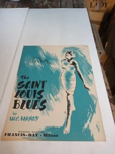 Sheet Music the Saint Louis Blues W.C.Handy FRANCIS-DAY 1957 - Picture 1 of 1
