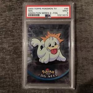 #86 Seel Foil Topps TV Animation Series 2 Holo Pokémon Tarjeta PSA 9 COMO NUEVA - Imagen 1 de 3