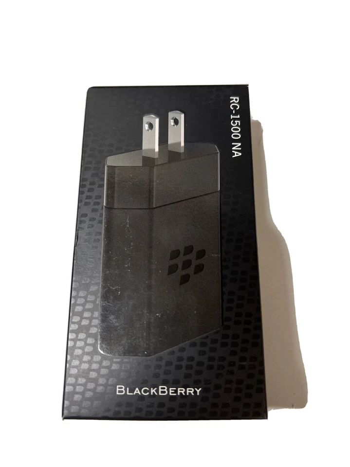 New OEM BlackBerry RC‑1500 Rapid Travel Wall Fast Quick Charger Power adapter - Image 1 of 1