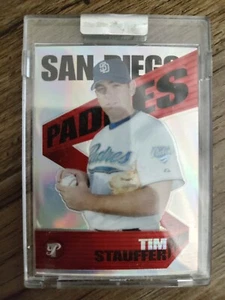 2004 Topps Pristine Uncirculated Refractor #183 Tim Stauffer /399 Padres - Picture 1 of 2