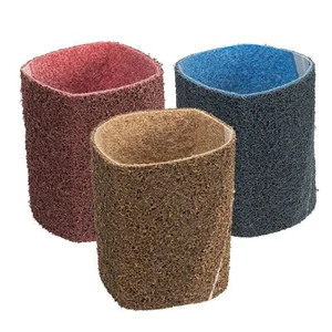 Non Woven Grinding Belt Sleeves 3-1/2" x 4" 100 x 283mm for Rubber Expanding ... - Picture 1 of 7