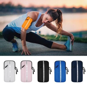 Breathable Cell Phone Arm Bag Fitness Cell Phone Bag for Exercise Workout - Zdjęcie 1 z 17