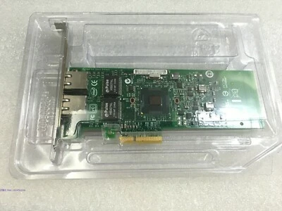 Dell G174P 01P8D1 Intel E1G42ET 82576GB Gigabit Dual Port RJ-45 Server Adapter - Image 1 of 4