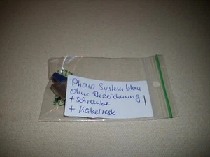 Plattenspieler Abtastsystem , Ohne Bezeichnung blau - Bild 1 von 2