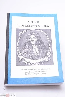 ✅ANTONI VAN LEEUWENHOEK MICROSCOPE INVENTOR LETTERS, ARCANA TRANSLATED TO GERMAN - Image 1 of 3