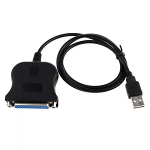 USB 2.0 zu DB25 Parallel LPT Adapter für Laptop - Kabellänge: 1,8M - Picture 1 of 5