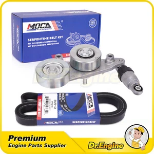 Serpentine Belt w/ Tensioner Assembly for Honda Accord Pilot Odyssey 3.5L - Picture 1 of 9