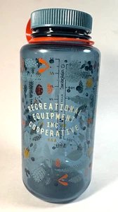 REI Special Edition Nalgene 32oz blau Camping Weithals Trinkflasche Schraubverschluss - Bild 1 von 8