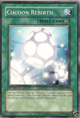 TAEV EN050 1ST ED 3X COCOON REBIRTH COMMON CARDS - Image 1 of 2