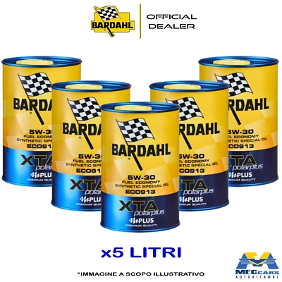 Bardahl Xta Polar Plus 5W30 ECO913 Aceite Motor Sintético Acea A5 B5 5 Litros - Imagen 1 de 3