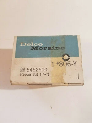 1960-1966 Chevrolet Truck Brake Master Cylinder Rebuild Kit NOS # 5452500 Qty 1 - Image 1 of 2