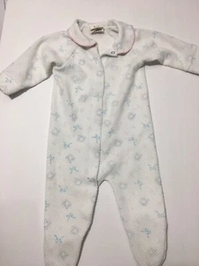 Vintage Gerber Baby Footed Footie Pajamas Baby Outfit Medium 90s - Picture 1 of 7