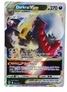 POKEMON TCG Authentic Darkrai VSTAR 099/189 Astral Radiance Ultra Rare Mint - Picture 1 of 1
