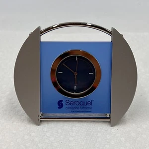 Seroquel Vintage Drug Rep Desk Clock HTF Rare Pharma MCM - Picture 1 of 8