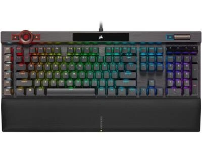 CORSAIR K100 RGB Optical-Mechanical Gaming Keyboard, Backlit RGB, Optical Swi... - Image 1 of 4