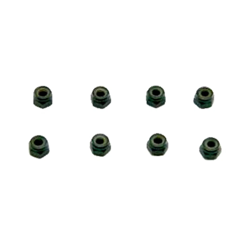 Nylon Lock Nut M4 (8pcs) Redcat Racing Lightening/Shockwave/Sandstorm 02055  - Image 1 of 1