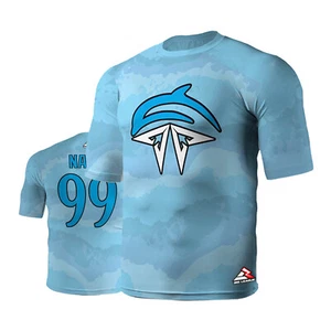 Individuelles personalisiertes Sporttrikot für Männer Frauen AZ Delfine - Flagge Fußball - Bild 1 von 7