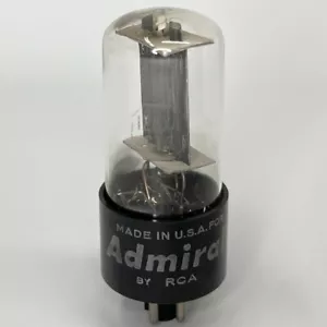 (1) Tubo testato Strong Admiral 12AX4GTA codice data 57-48 Admiral by RCA 12AX4 GTA - Foto 1 di 3