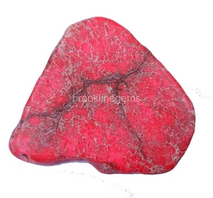 Piedra preciosa suelta áspera Arizona losa turquesa roja certificada natural de 100 quilates 24JT - Imagen 1 de 8