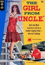 Girl from U.N.C.L.E., The #3 FAIR; Gold Key | low grade - UNCLE - we combine shi