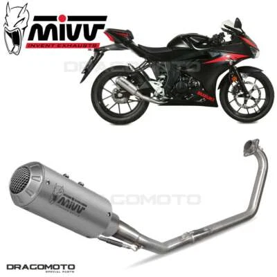 Impianto completo SUZUKI GSX-R 125 2019 2020 MIVV Mk3 RC - Immagine 1 di 4