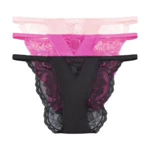 Victoria's Secret Cheeky Lace Knickers VS Underwear - Choose Your Colour & Size - Picture 1 of 4