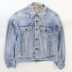Chaqueta de camionero vintage Levi Strauss & Co de mezclilla talla mediana azul - Imagen 1 de 6