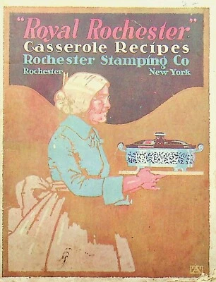ROYAL ROCHESTER CASSEROLE RECIPES BOOKLET ROCHESTER STAMPING CO-KK-13 - Image 1 of 4
