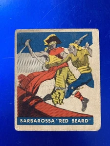 1948 Leaf Pirate #28 Barbarossa “Red Beard” - Picture 1 of 2
