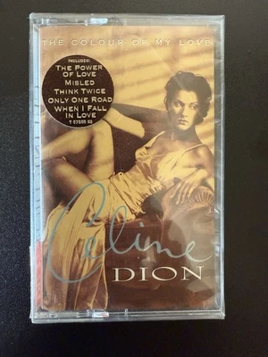 Celine Dion - The Colour Of My Love Cassette SEALED : NEW Epic Records - Image 1 of 3