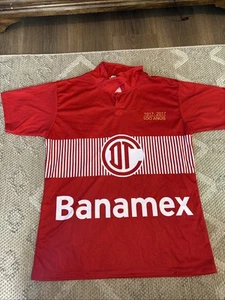 Camiseta de fútbol local Toluca talla mediana A7 - Imagen 1 de 5