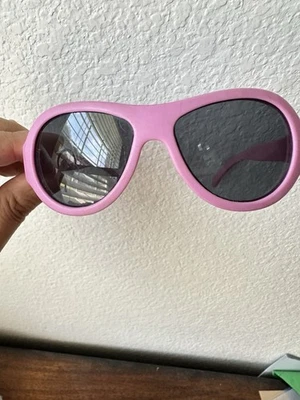 Babiators Baby Aviator Sunglasses Ages 0-3 Princess Pink 100% UV Polarized Lens - Image 1 of 4