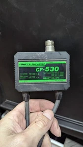 Comet CF-530 Duplexer 1.3-90MHz and 125-470MHz with PL-259 and SO-239 Connectors - Zdjęcie 1 z 6
