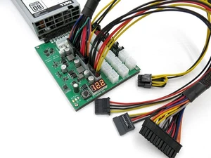 X15 PICO ATX Breakout Board for GPU / ASIC Mining 16 PCI-E Ports, Fan Hubs - Picture 1 of 1
