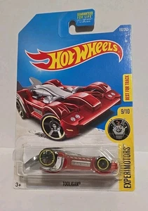 Error al revés Hot Wheels TOOLIGAN Experimotors llave roja coche 197/365 2015 - Imagen 1 de 2