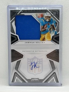 2020 Panini Playbook, Joshua Kelley RC Jersey Auto Booklet, #'D /299, Near Mint - Picture 1 of 2