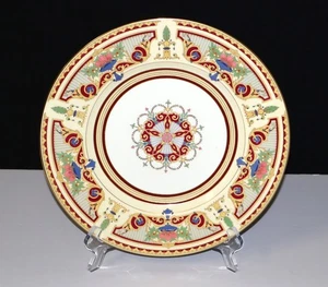 Mintons Jeweled Enamel 10 5/8" Dinner Plate – Pattern H4035 | Multiple Available - Picture 1 of 4
