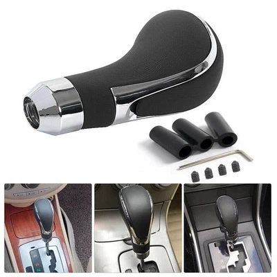 Botão de câmbio de marchas de carro universal manual alavanca de câmbio bastão preto Kgmpfqtlkt - Imagem 1 de 4