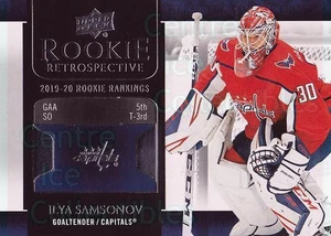2020-21 Upper Deck Rookie Retrospective #7 Ilya Samsonov - Picture 1 of 1