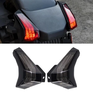 L&R Smoked LED Tail Lights Brake Lamp for Can-Am Ryker 600/900 2019-2024 Rally - Picture 1 of 17