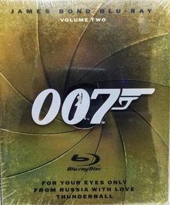 James Bond Blu-Ray Collection ( Volume 2) 3-Disc Box Set Excellent Condition - Picture 1 of 2