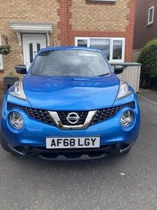 Nissan Juke Automatic in Blue. Mileage 40,300 - Picture 1 of 7