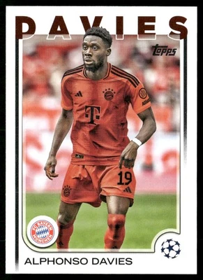 2024 TOPPS UEFA CHAMPIONS LEAGUE ALPHONSO DAVIES FC BAYERN MUNCHEN #96 - Image 1 of 2